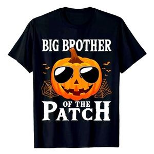 Big Brother Of The Patch Men’s  Short Sleeve Halloween T-Shirt Size Medium NWT